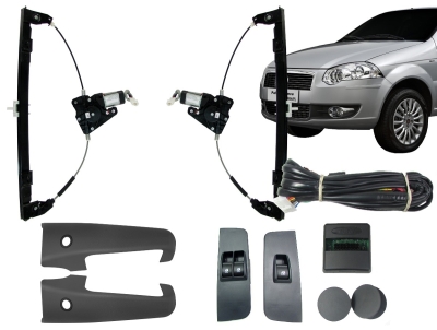 KIT DE VIDRO PALIO NOVO 4 PORTAS DIANTEIRA