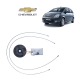 Kit Reparo Vidro Elétrico Dianteiro Esquerdo Com Arraste Chevrolet Meriva Fox Parts